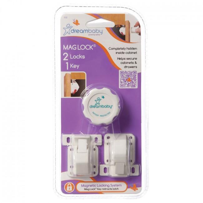 Dreambaby Mag Lock Magnetic Locking System – 2 Lock Pack
