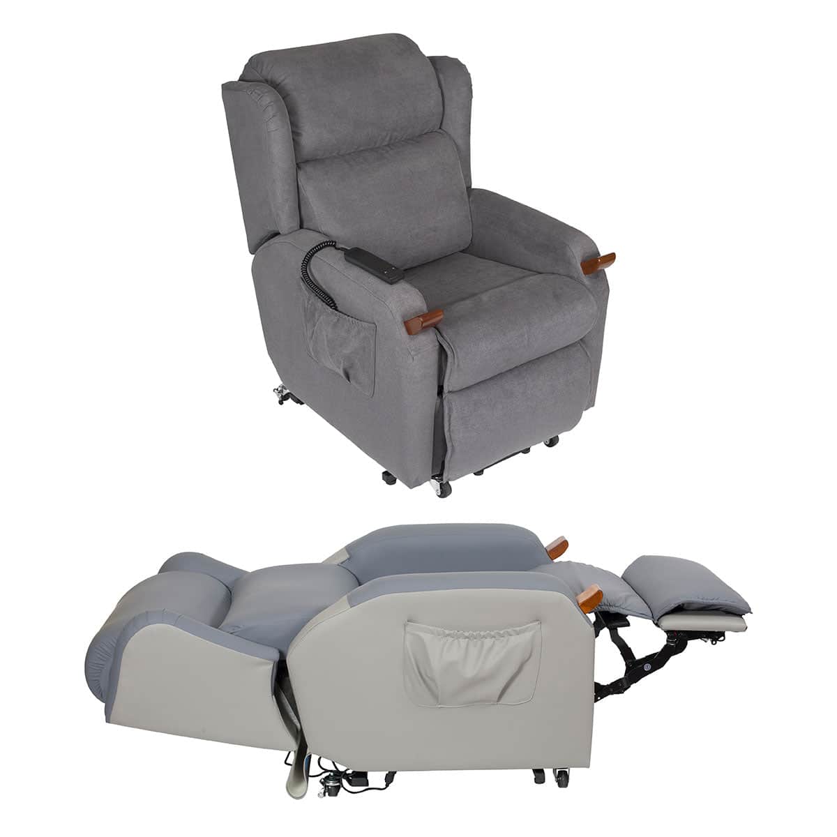 Air Comfort Compact Lift Chair – Dual Motor (Macrosuede)