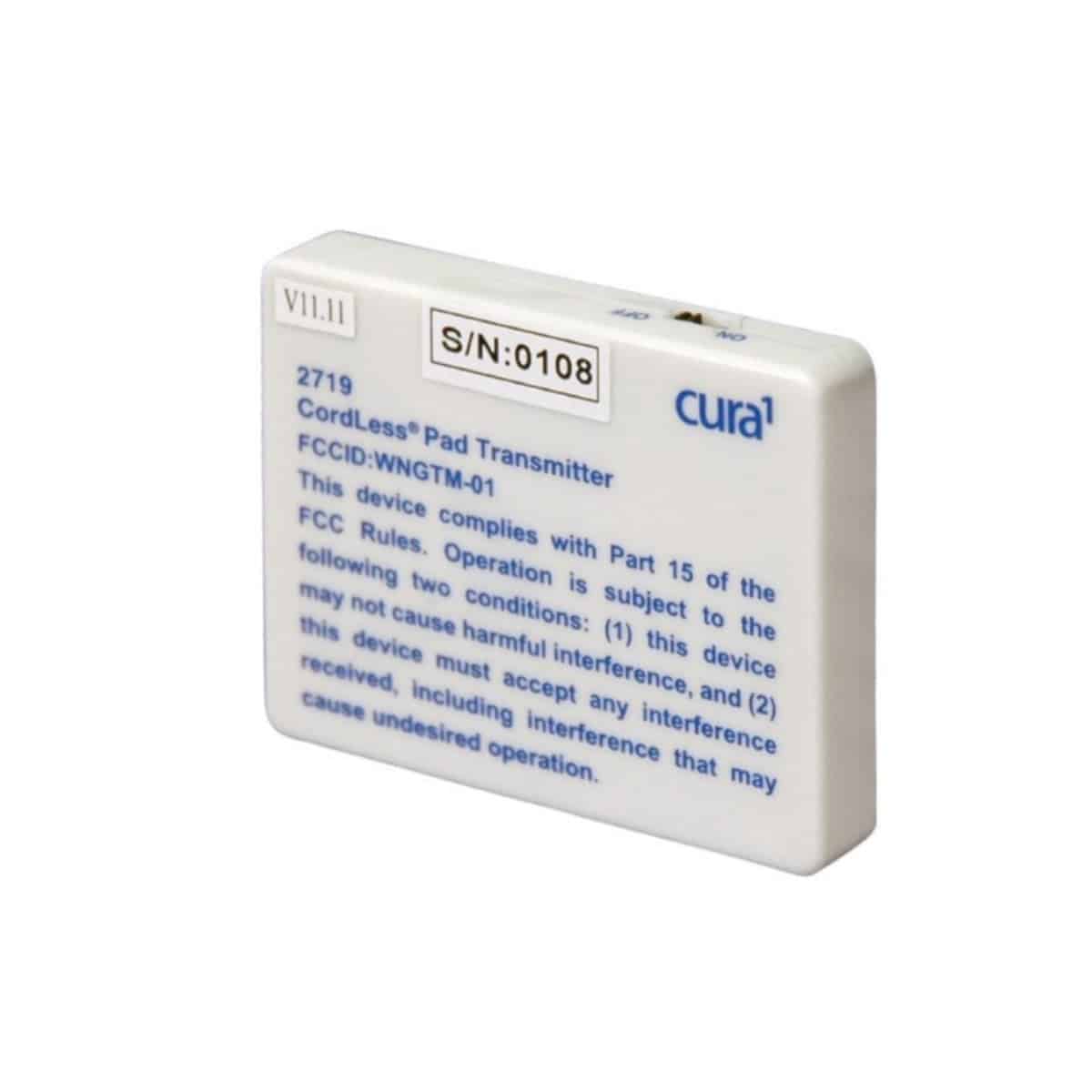 Cura1 Cordless Pad Transmitter