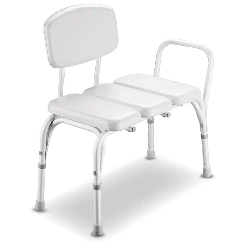 Care Quip Bath Transfer Bench – Padded