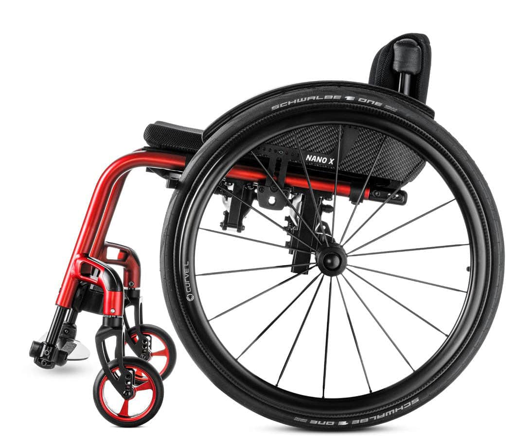Meyra Nano X Rigid-Frame Active Folding Wheelchair