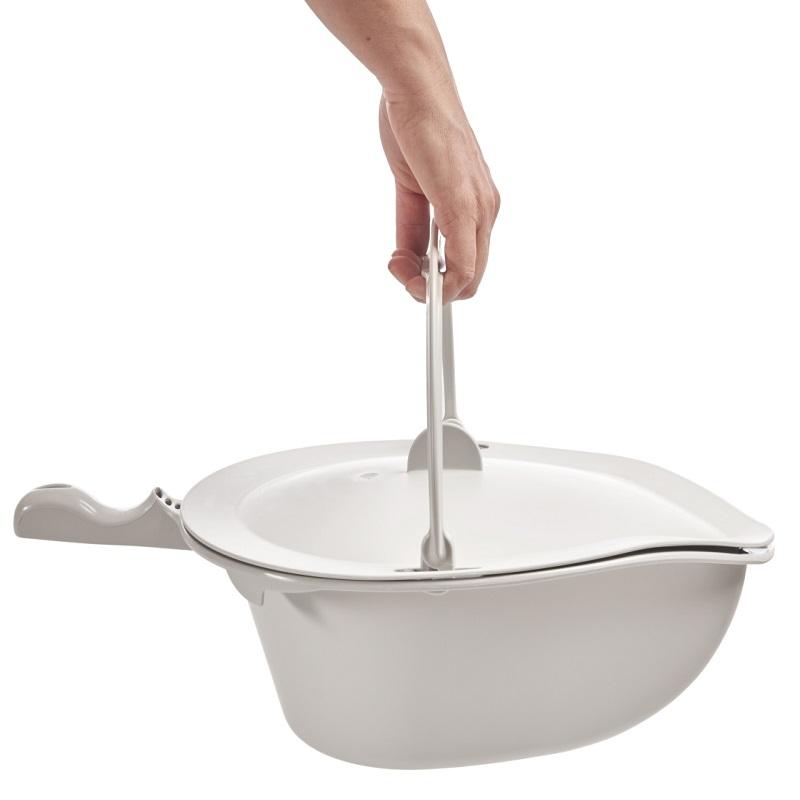 Etac Clean/Swift Mobile Pan and Lid with Handle – Purchase Only